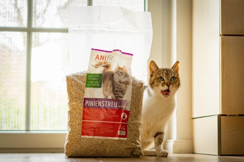 Kat Accessoires Accessories Pijnboomstrooisel 4 kg 1 Stuk -3- Anifit